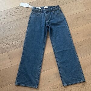 Abrand Mid Blue Denim Jeans